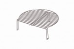 Stainless grate – second tier